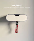 Air Shelf - Key Hanger Shelf With Sliding Storage