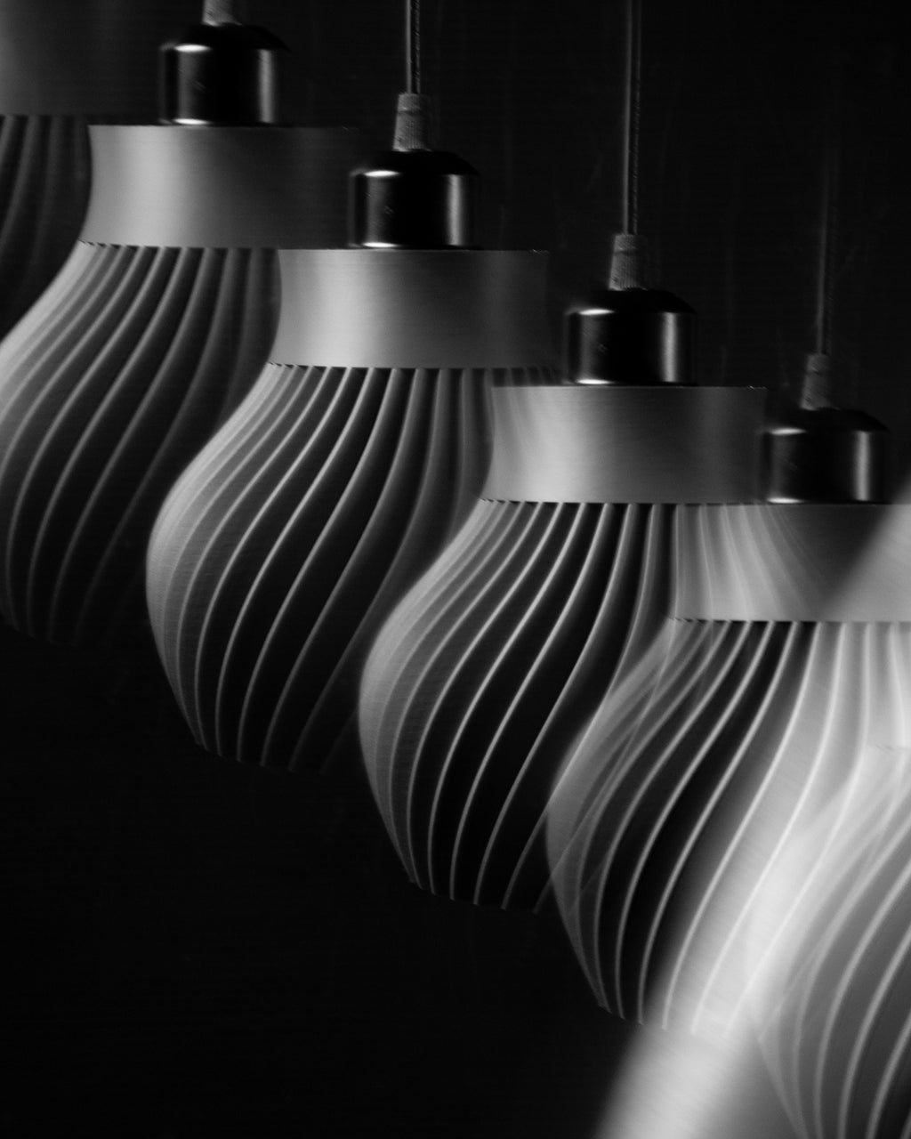 Ridged Pendant lamp