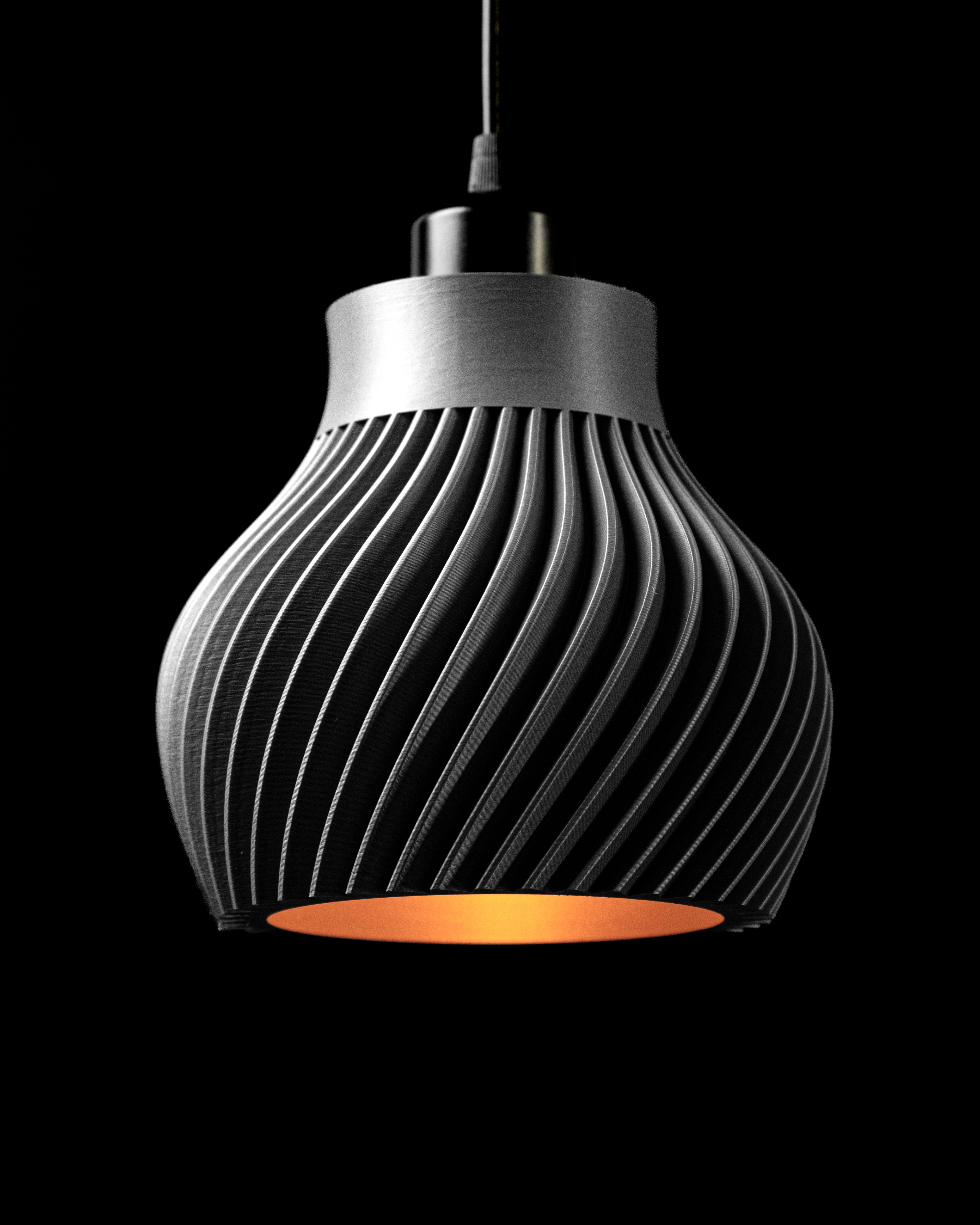 Ridged Pendant lamp