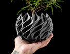 Twisted Planter Pot