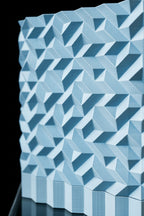 Geometric Triangle Pot