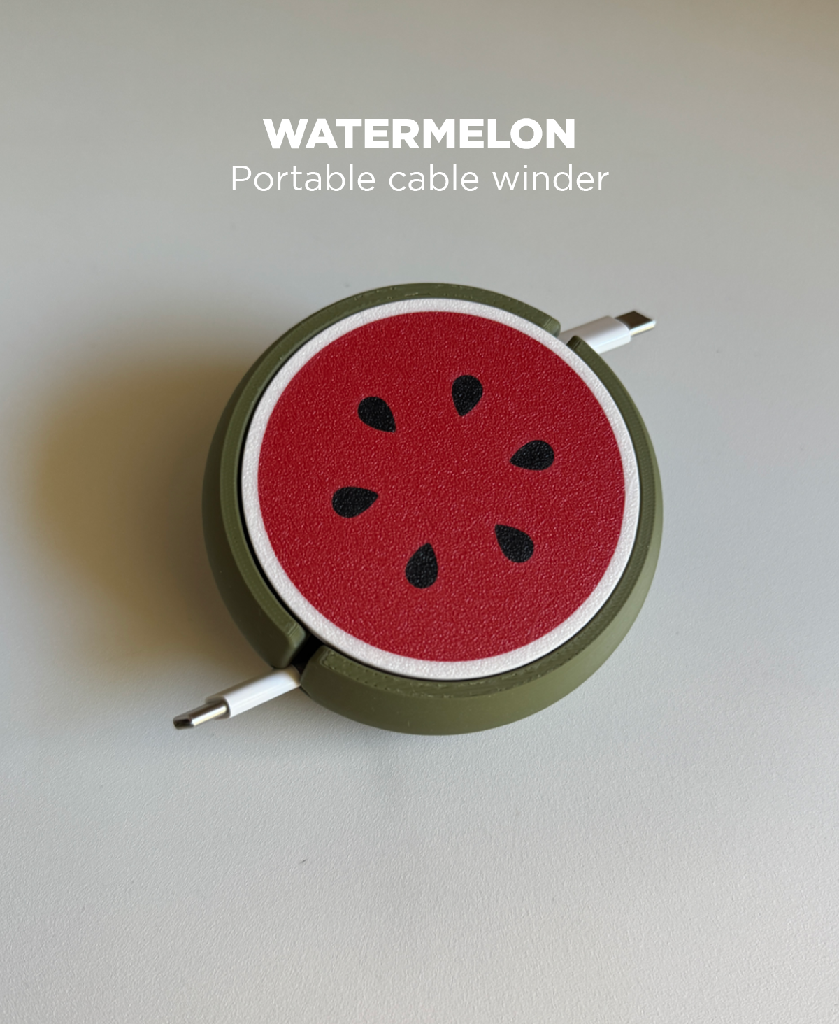 Watermelon - Portable Cable Winder