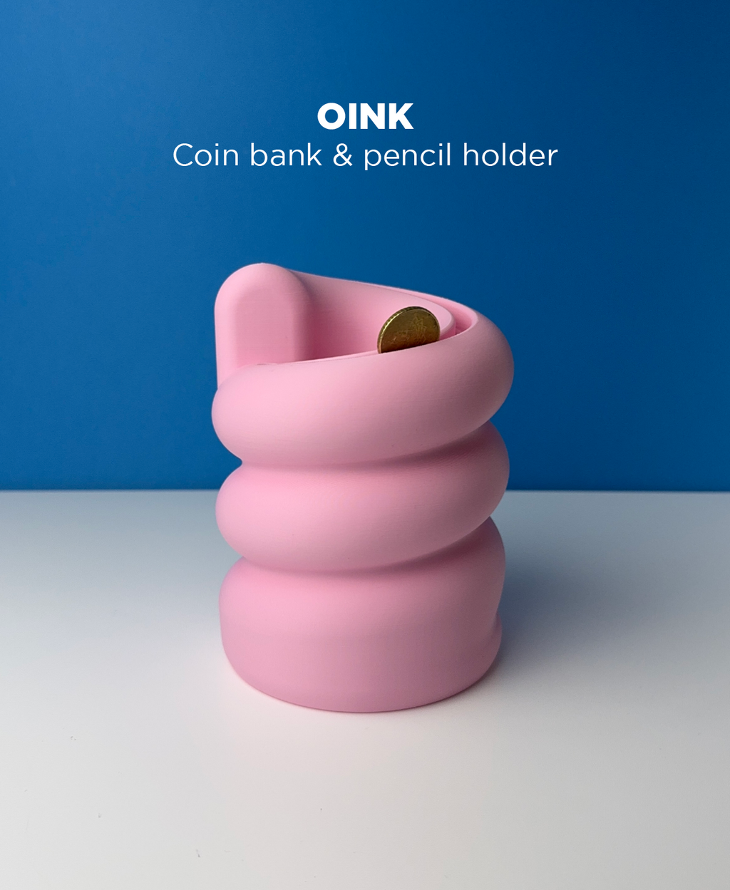 Oink - Coin Bank & Pencil Holder