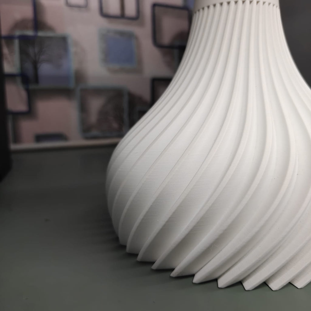 Ridged Flower Vase