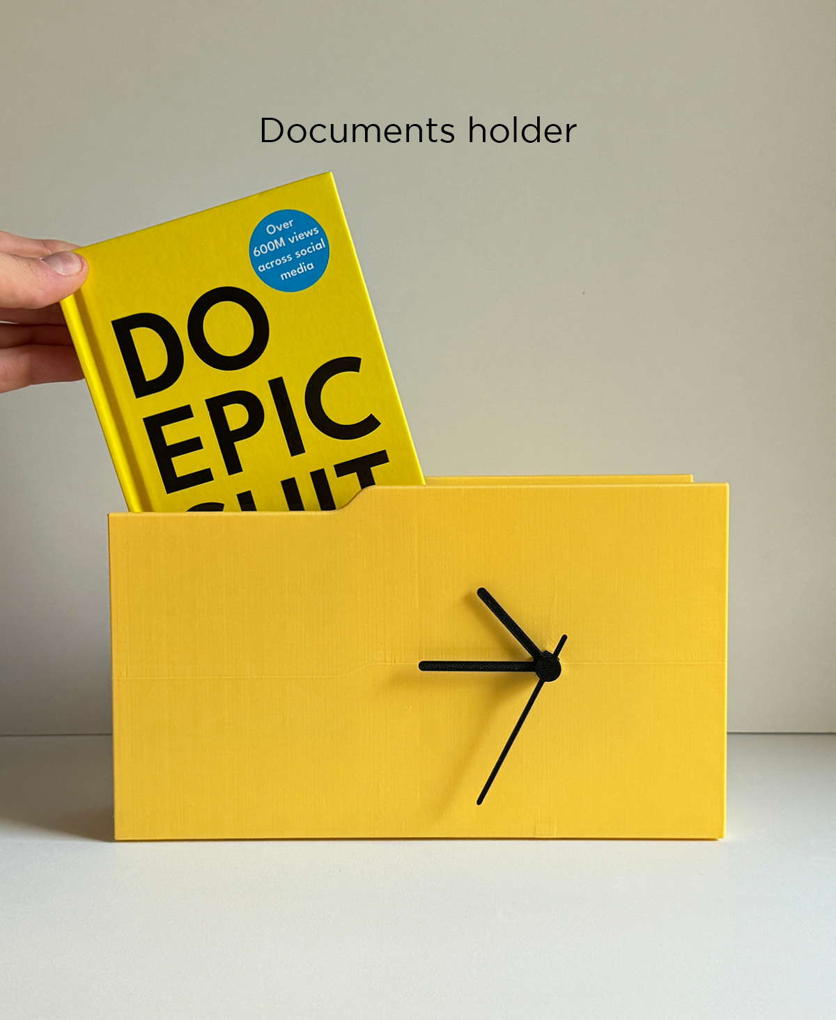 ZIP - Desk Organizer, With Built-In Clock And Picture Frame