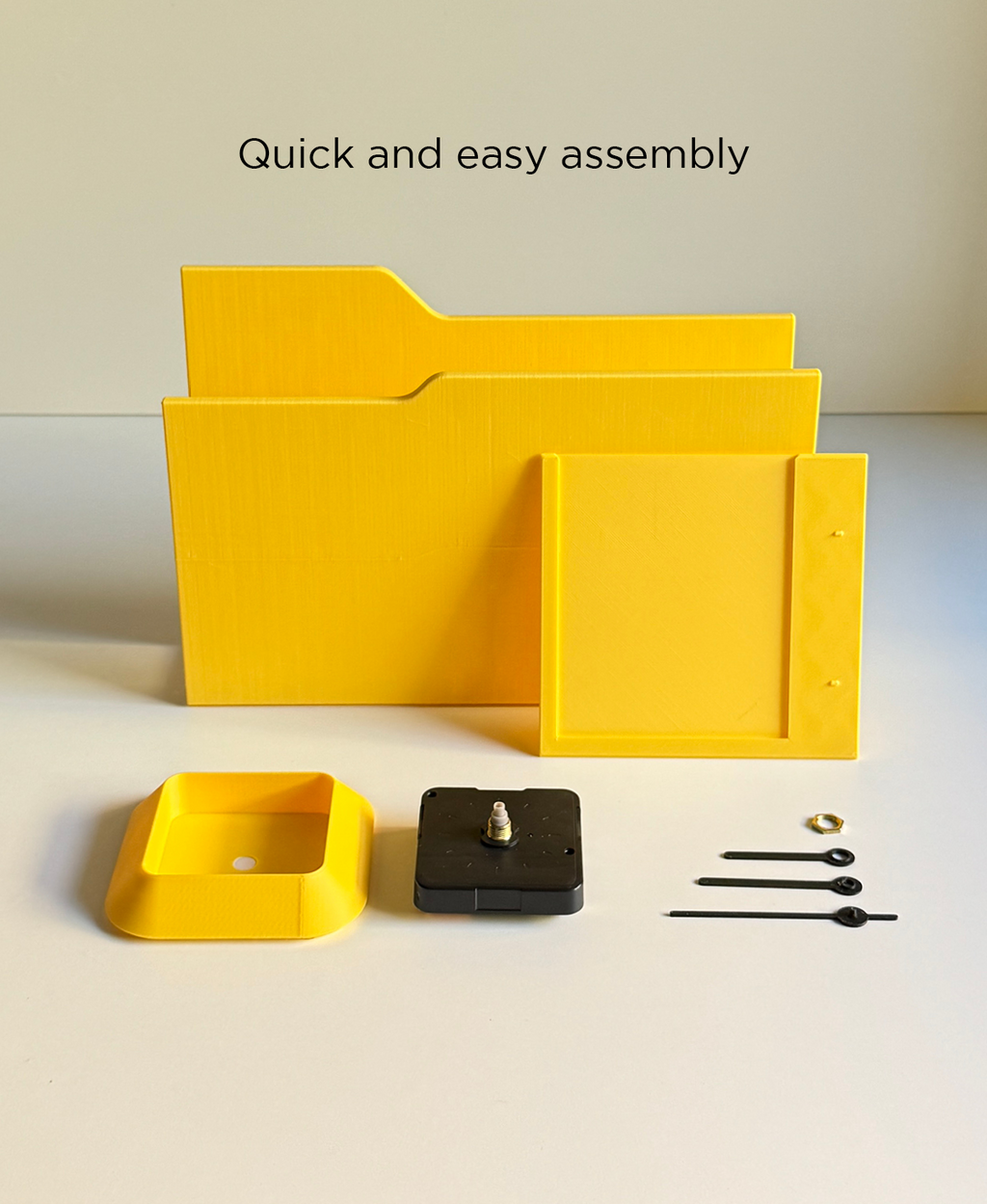 ZIP - Desk Organizer, With Built-In Clock And Picture Frame